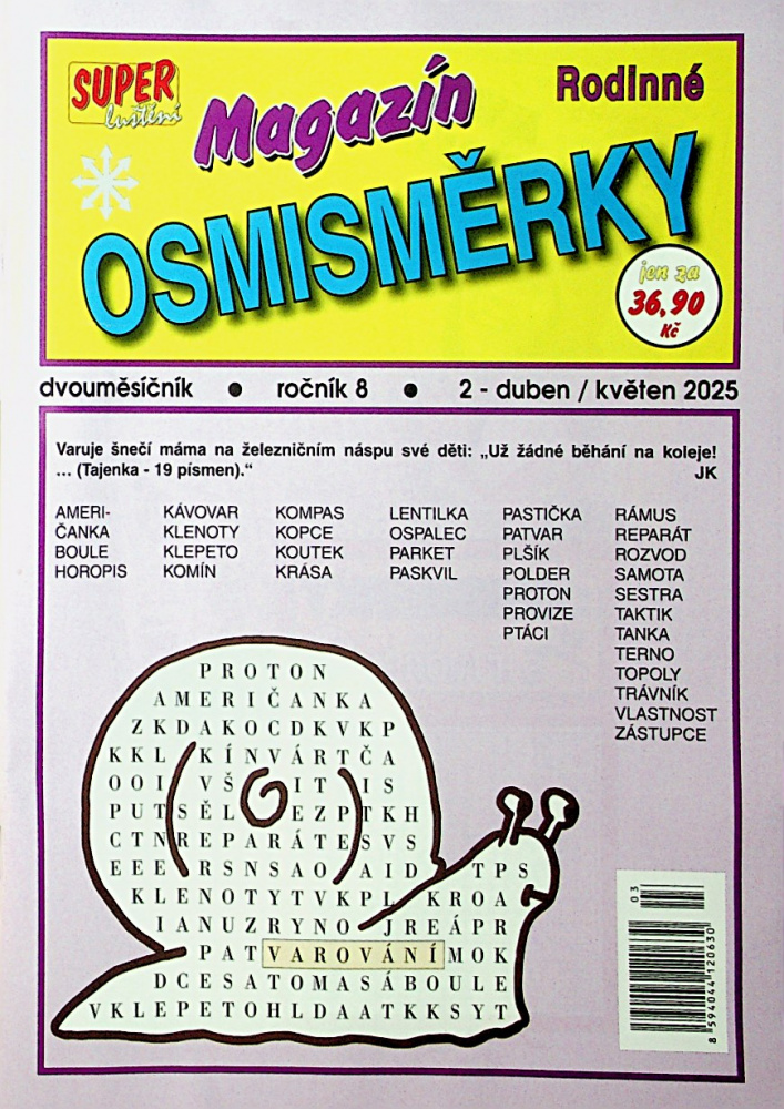 Magazín rodinné osmisměrky