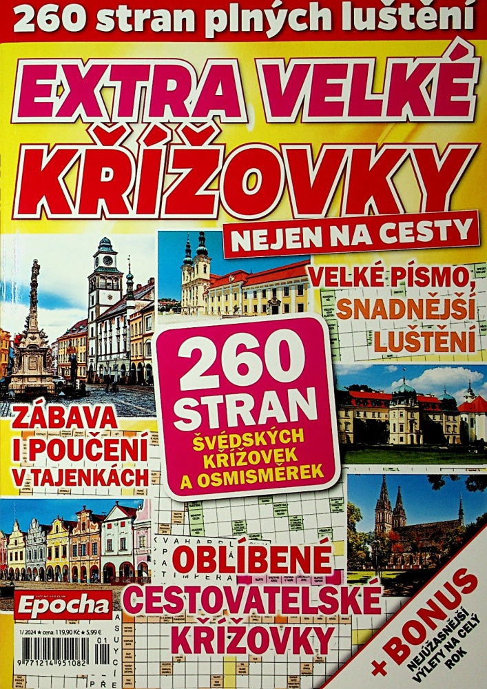 Extra velké křížovky na cesty (1B24)