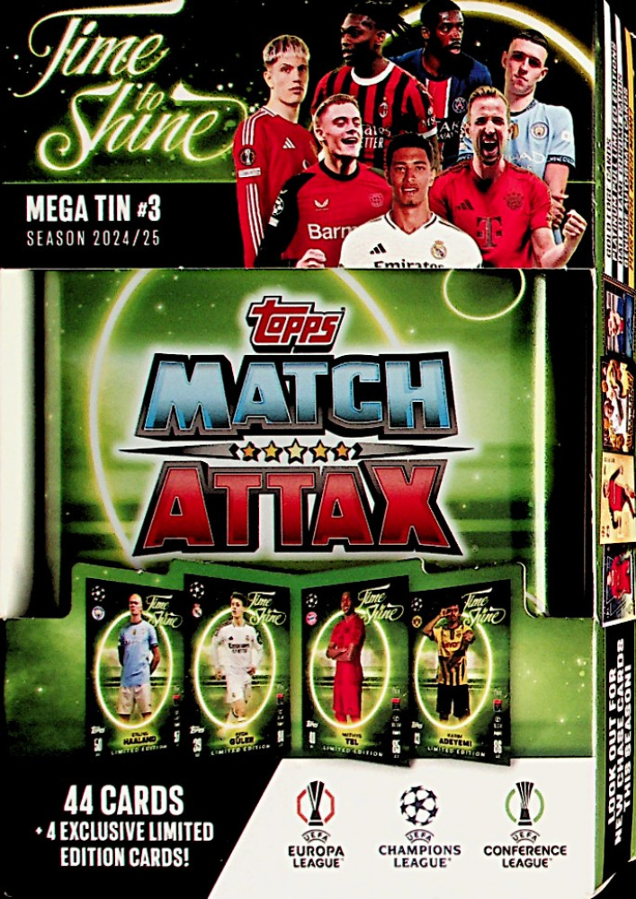 CH.LEAGUE MEGA TIN-MATCH ATTAX (24/25)