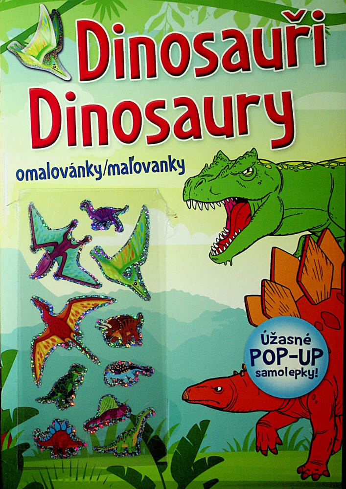 DINOSAUŘI OMALOVÁNKY