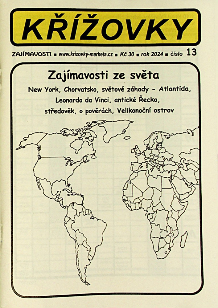 Křížovky zajímavosti (13/24)